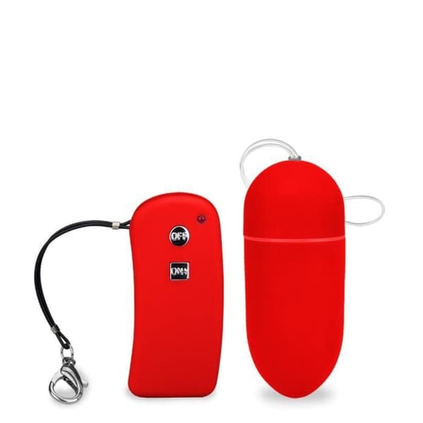 Brava fjärrkontroll vibrerande ägg - L - LOVE AND VIBES Collection Red