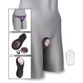 Miniatyrbild 2 av 4: Mystery fjärrstyrd vibrerande trosstimulator - LOVE AND VIBES Collection Black