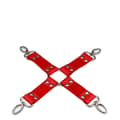 Miniatyrbild 3 av 4: Hogtie korsslips - LOVE AND VIBES Red Collection