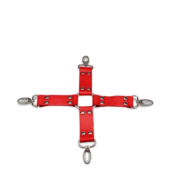 Hogtie korsslips - LOVE AND VIBES Red Collection
