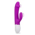Miniatyrbild 2 av 4: Connie Rabbit Vibrator med förhud - LOVE AND VIBES Purple Collection