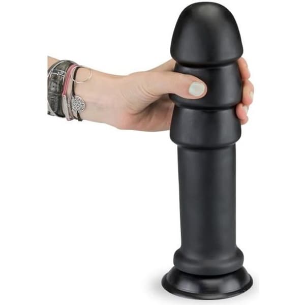 Sextoy - KÄRLEK & VIBRATIONER - Extrem anal dilatation - 28cm - Matt svart - XXL