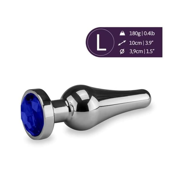 Anus Jewel Rocket 180GR Sapphire - Diamond Collection