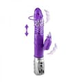 Miniatyrbild 1 av 2: Vibro Rabbit - KÄRLEK OCH VIBRATIONER - Fjäril - 7 vibrationsfunktioner - 6 rotationsfunktioner - Lila TPR