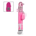 Miniatyrbild 2 av 2: Vibromassör - KÄRLEK OCH VIBRATIONS - Vibro Rabbit Flashy Rotativ XL - Färg Rosa - Rotationsfunktion - Ergonomisk