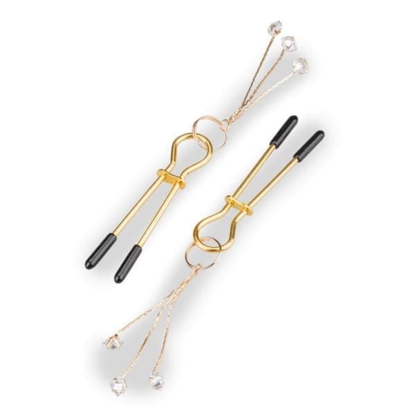 Sirius Rhinestone Nipple Clamps