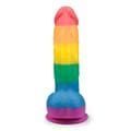 Miniatyrbild 2 av 6: Pride Realistic Böjd Sugkopp Dildo