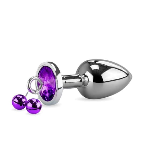 Rosebud anal juvel Ametist klockor