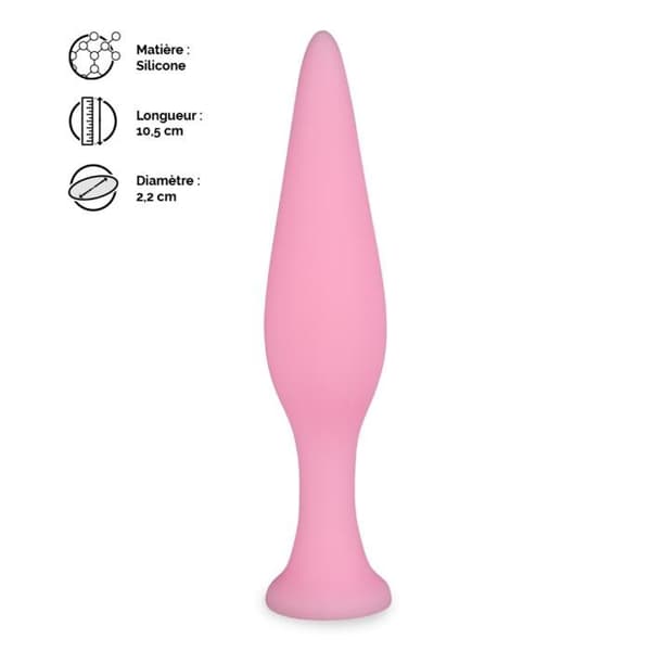 Olive Rose sugkopp analplugg - Märke - Modell - Funktion 1 - Funktion 2 - Funktion 3