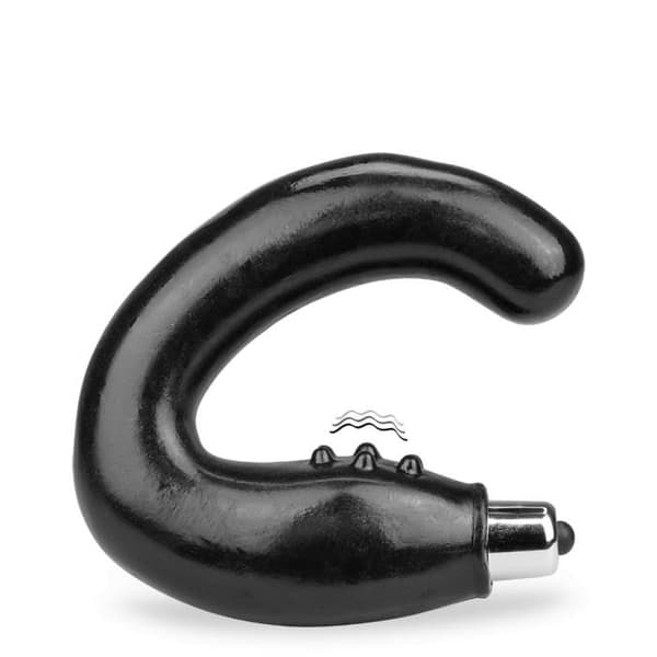 Analplugg - KÄRLEK & VIBRATIONER - Böjd Prostatastimulator - Silikon - Vuxen - Anus - Anal