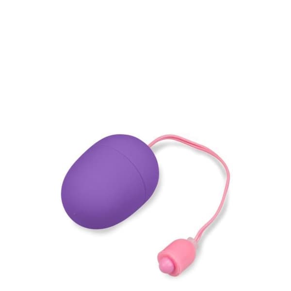 Silikon vibrerande ägg - Wiggle - S Lila - 10 vibrationslägen