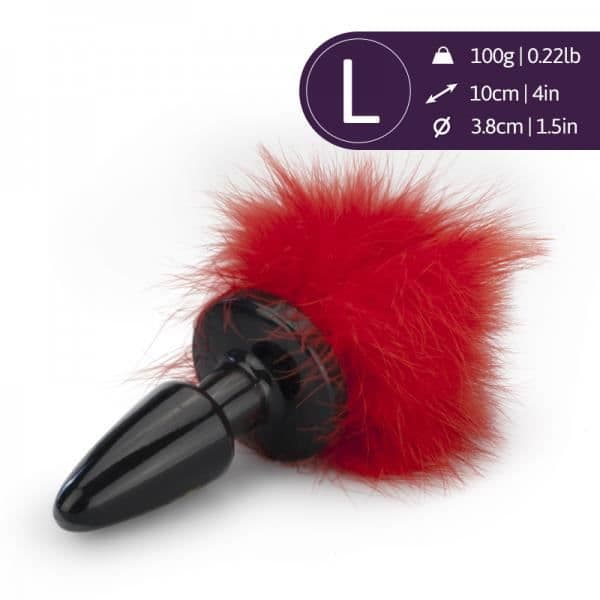 Röd Pompom Rosebud