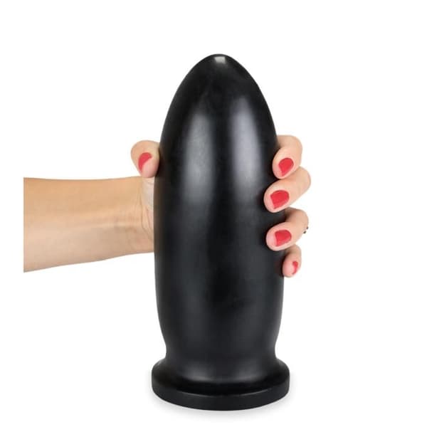Enormt svart analplug XXL