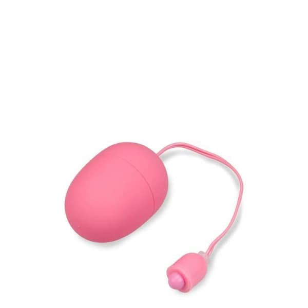 Vibrerande ägg Wiggle - S Rose - Silikon - 10 vibrationslägen - Fjärrkontroll med sladd