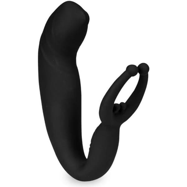 Demon Black vibrerande prostata- och testikelstimulator
