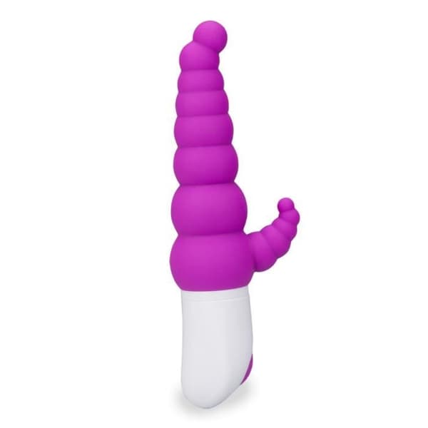 Rabbit vibrator - Moln - 9 lägen - ABS och silikon - Lila