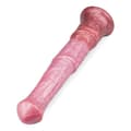 Miniatyrbild 6 av 6: Silikondildo med hästsugkopp