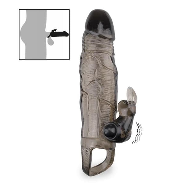 Peniöverlängning 2,5cm vibrerande