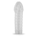 Miniatyrbild 1 av 3: Penisförstärkare - Noname - Super Förstärkare Med Stimulerande Kulor - 15cm Längd - Transparent - Vuxen