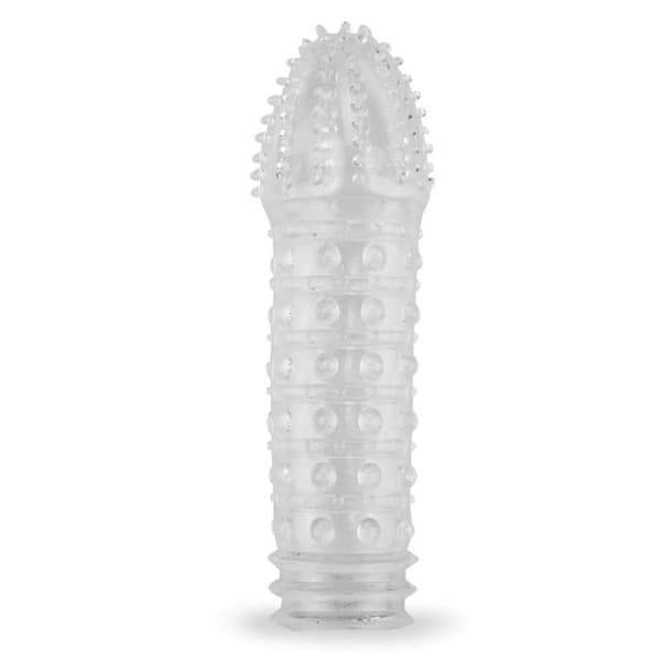 Penisförstärkare - Noname - Super Förstärkare Med Stimulerande Kulor - 15cm Längd - Transparent - Vuxen