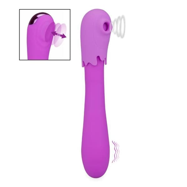 Förtrollande vibrator och klitorisstimulator