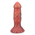 Miniatyrbild 3 av 6: Drak sugkopp dildo med våg 19,0cm