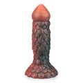 Miniatyrbild 2 av 6: Drak sugkopp dildo med våg 19,0cm