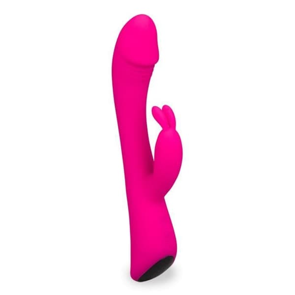 Rabbit vibrator - Lucky Bunny - Large - Silikon och ABS - 9 typer av vibrationer