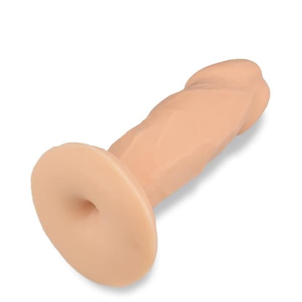 Liten realistisk vaginal och anal dildo