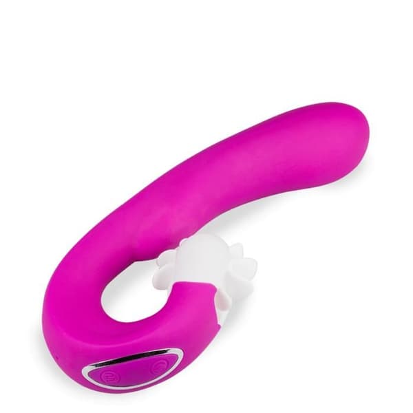 Vibromassageur stimulans klitoris med propeller Alicia