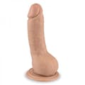 Miniatyrbild 1 av 2: Läcker realistisk sugkopp Dildo - Brun