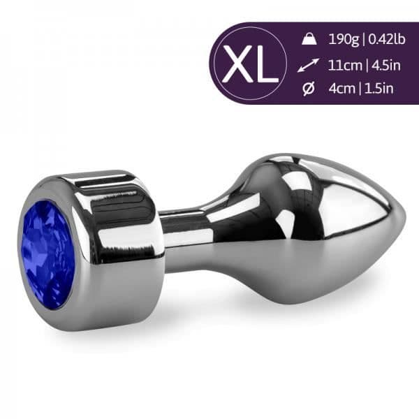 Anal Jewel Rosebud Missile XL-Sapphire