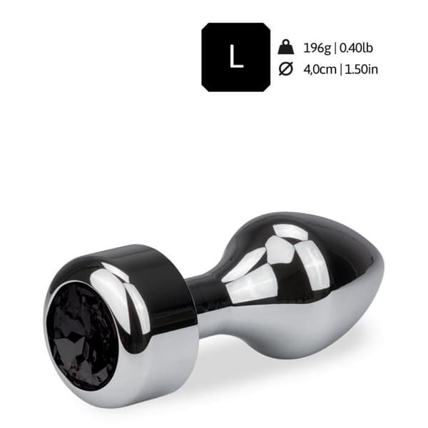 Anal Jewel Rosebud Missile XL-Onyx