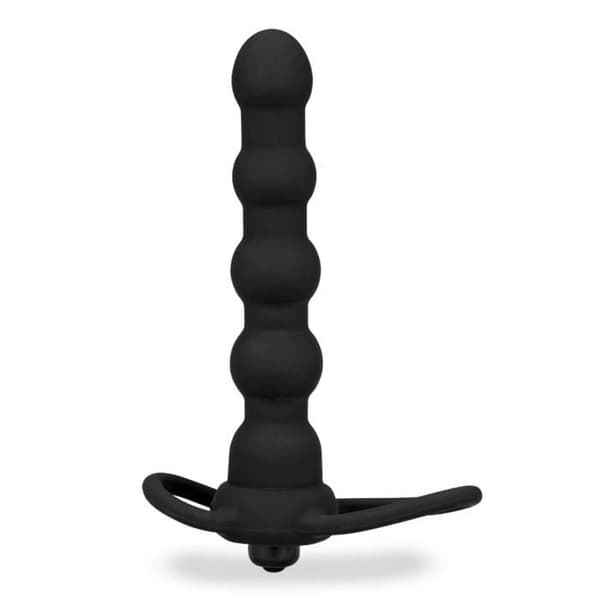 Double Penetrator Dildo - LOVE & VIBES - Silikon - 16 cm - Vibrerande - 2,7 cm diameter