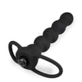 Miniatyrbild 5 av 6: Double Penetrator Dildo - LOVE &amp; VIBES - Silikon - 16 cm - Vibrerande - 2,7 cm diameter