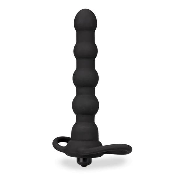 Double Penetrator Dildo - LOVE & VIBES - Silikon - 16 cm - Vibrerande - 2,7 cm diameter