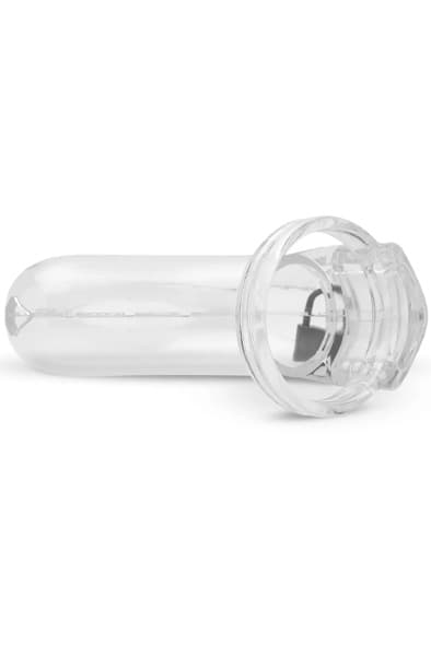 Lockdown Chastity Cage Clear Large Kyskhedsbur