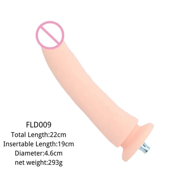 Flesh Dildos, Snabbplugg/Vac-u-lock, Kärleksmaskins Tillbehör, FLD008