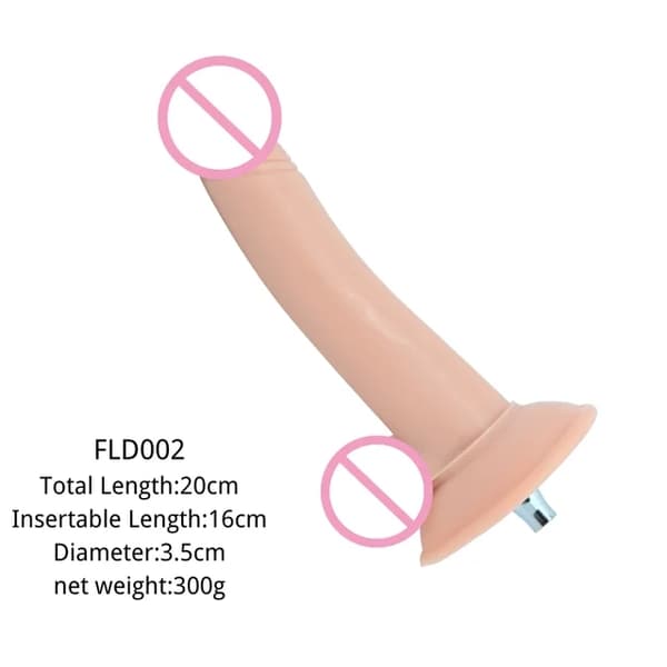 Flesh Dildos, Snabbplugg/Vac-u-lock, Kärleksmaskins Tillbehör, FLD008