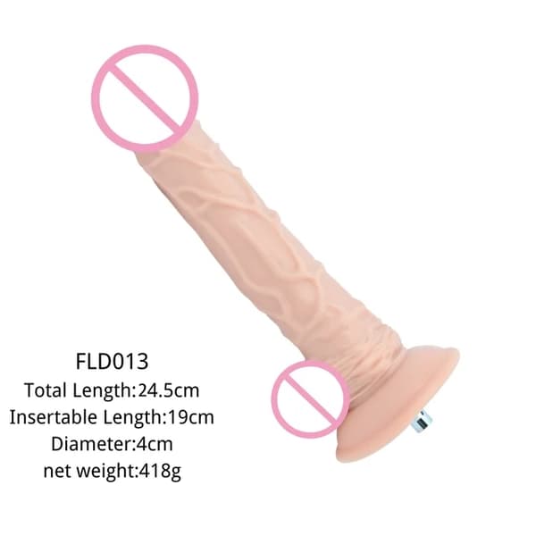 Flesh Dildos, Snabbplugg/Vac-u-lock, Kärleksmaskins Tillbehör, FLD008