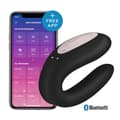 Miniatyrbild 3 av 3: Satisfyer Double Joy Black