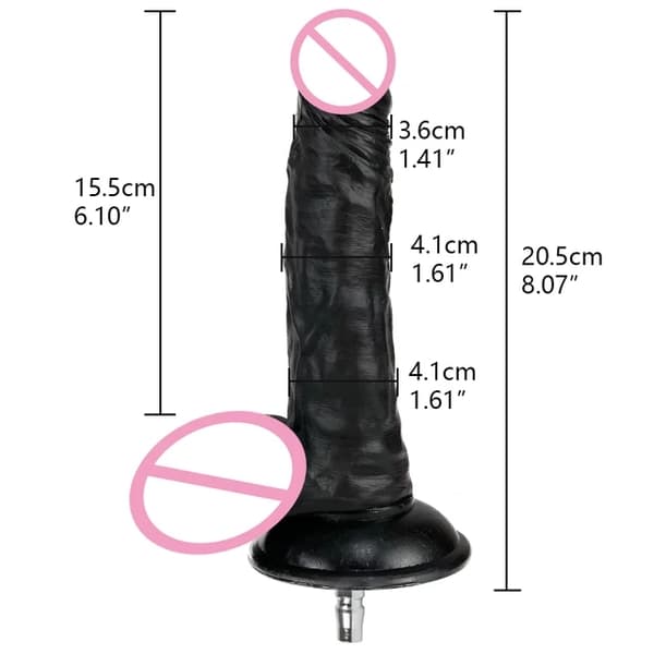 Seksikoneen liite, Vac-U-Lock-yhteensopivuus, automaattinen anaalitappi, FLD007
