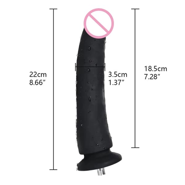 Seksikoneen liite, Vac-U-Lock-yhteensopivuus, automaattinen anaalitappi, FLD007