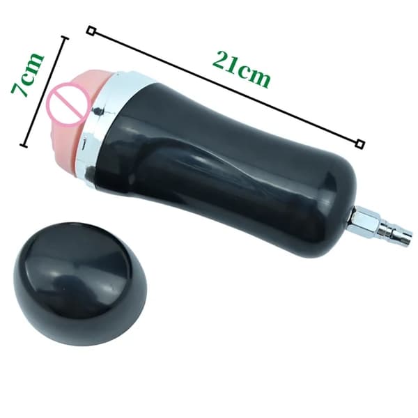 Sexmaskine, VAC-U-LOCK-tilbehør, sugekop-teknologi, Kombination2