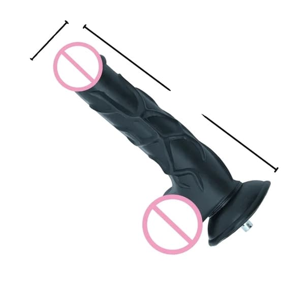 Sexmaskine, VAC-U-LOCK-tilbehør, sugekop-teknologi, Kombination2