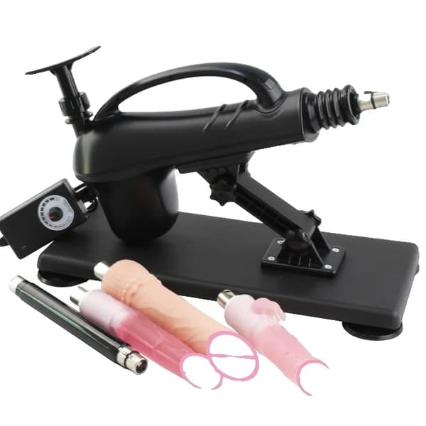 Kvindelig Vibrator, Automatisk Pumpehandling, Vagina & Anal Stimulation, A2SS 0013