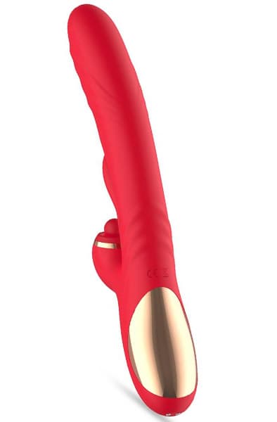 Limbe Vibe With Flip-flap Tongue & Hitting Ball Vibrator