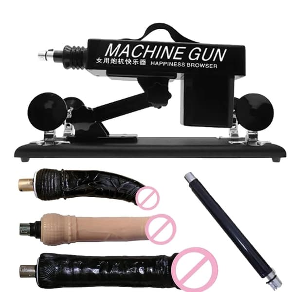 Sexmaskin, Automatisk drift, Dildofästen, Paket F Package E