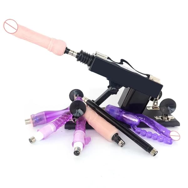 Sexmaskine Vibrator, Automatisk Masturbator, Kærlighedsrobot, Pakke C