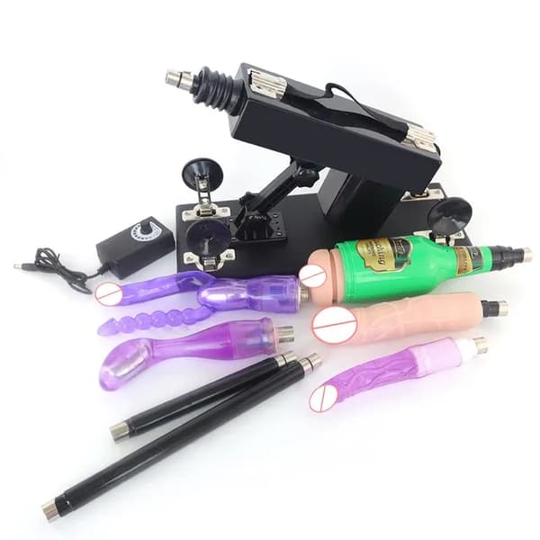 Sexmaskine Vibrator, Automatisk Masturbator, Kærlighedsrobot, Pakke C